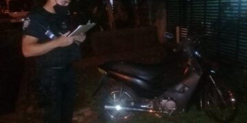 En la zona Oeste recuperaron una moto robada y detuvieron a un joven por amenazas