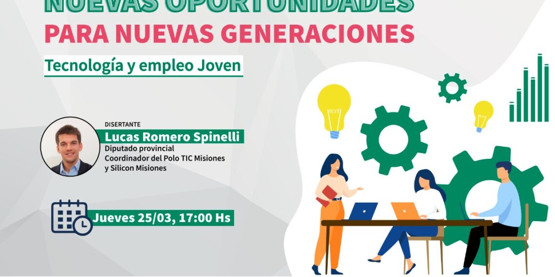 Brindarán la charla sobre tecnología y empleo del futuro