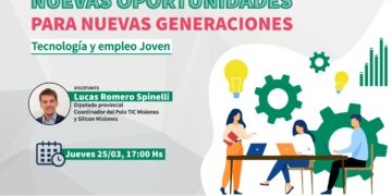 Brindarán la charla sobre tecnología y empleo del futuro