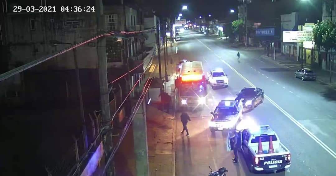 Cinco jóvenes fueron detenidos tras ser captados por las cámaras de videovigilancia ocasionando disturbios