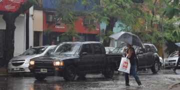 La tormenta provocó anegaciones en Posadas y caída de árboles y voladuras de techos en el interior