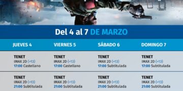 Este jueves vuelve el cine en el Imax del Conocimiento