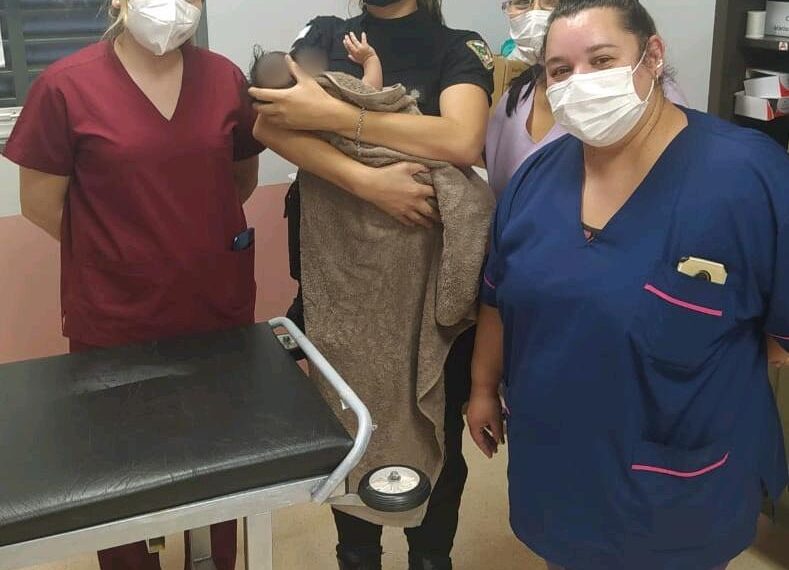 Hallaron abandonada a una beba en la vía pública y buscan intensamente a su familia