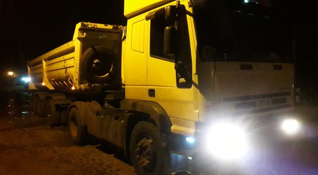 Camionero alcoholizado evadió un control policial y fue detenido