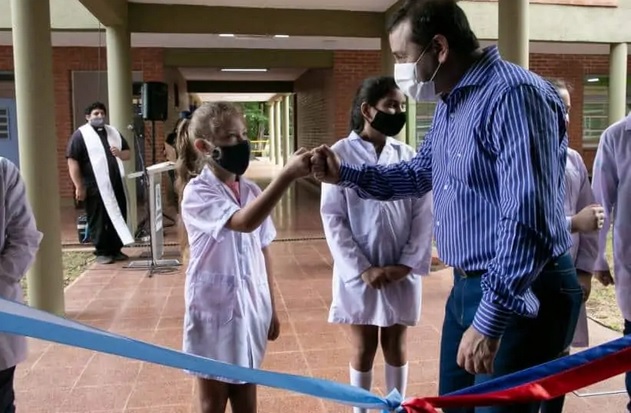 Inauguraron obras en Escuelas de Garupá
