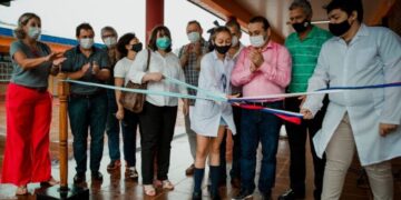 Herrera Ahuad inauguró escuelas en Puerto Libertad y Concepción de la Sierra