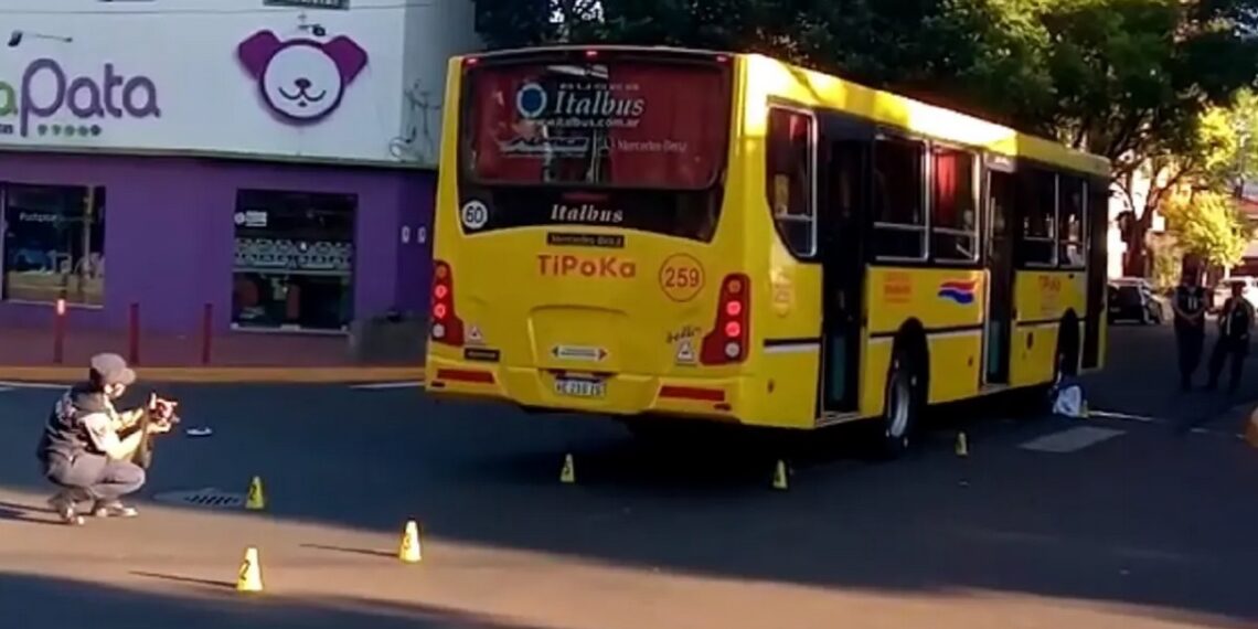 Detuvieron colectivero que chocó y mató al peatón