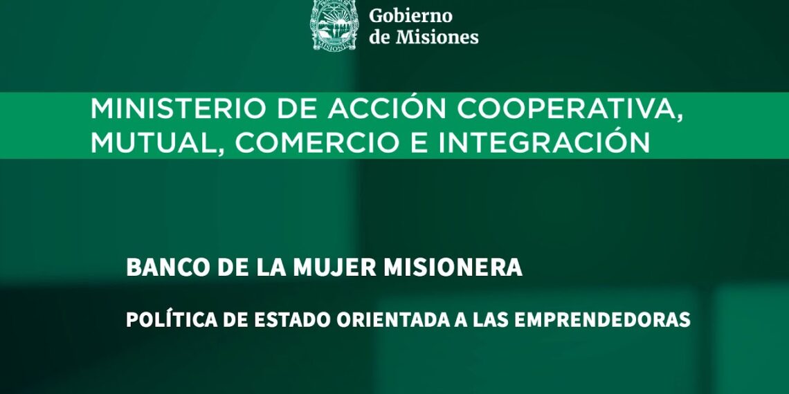 Banco de la Mujer Misionera: abren nueva convocatoria para solicitar créditos para emprendedoras