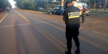 Puerto Rico: un motociclista falleció tras un choque en la ruta 12