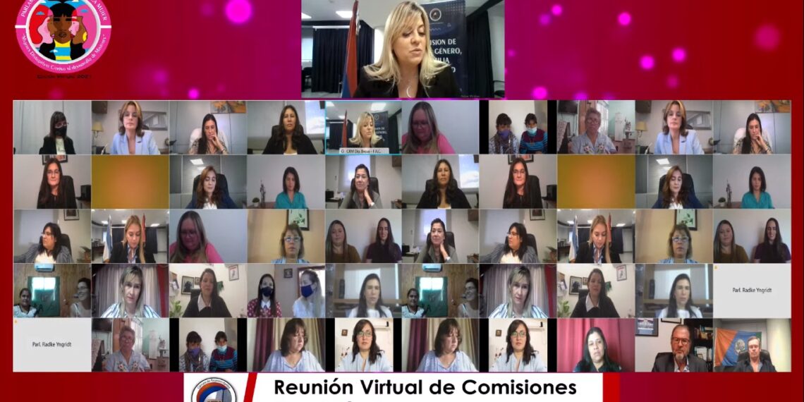 Con el análisis de proyectos en comisiones inició el Parlamento de la Mujer 2021
