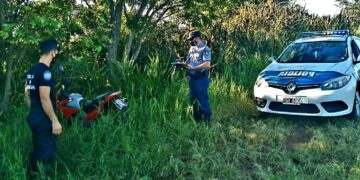 El Soberbio: fueron filmados en pleno robo de una moto y terminaron detenidos