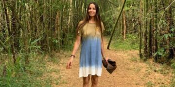Juana Viale visitó Misiones en Semana Santa