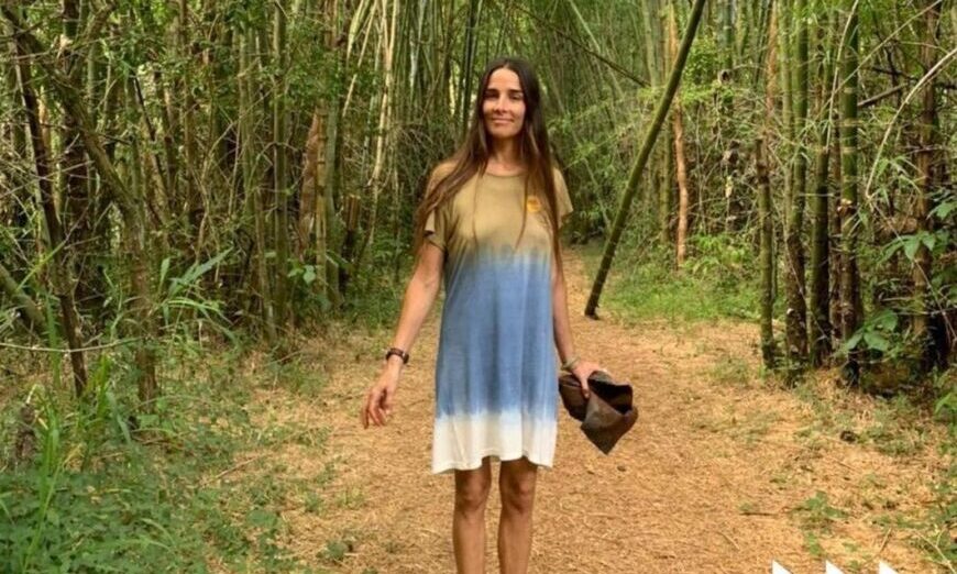 Juana Viale visitó Misiones en Semana Santa
