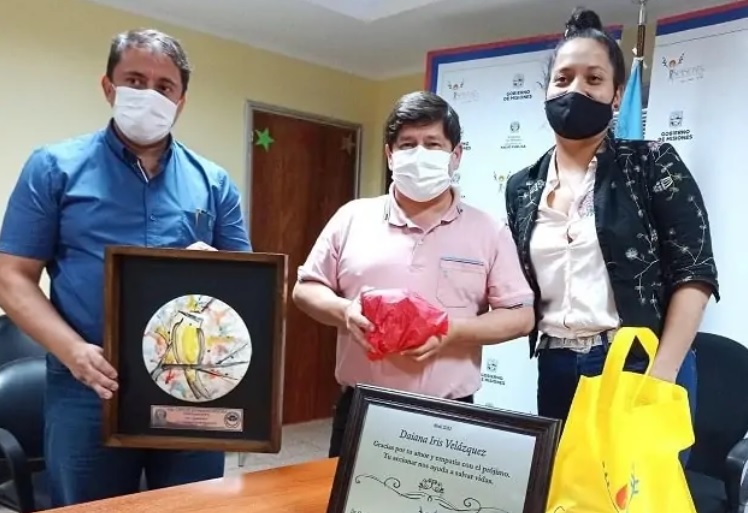 Salud Pública y la Cámara de Representantes distinguieron a Daiana Iris Velázquez