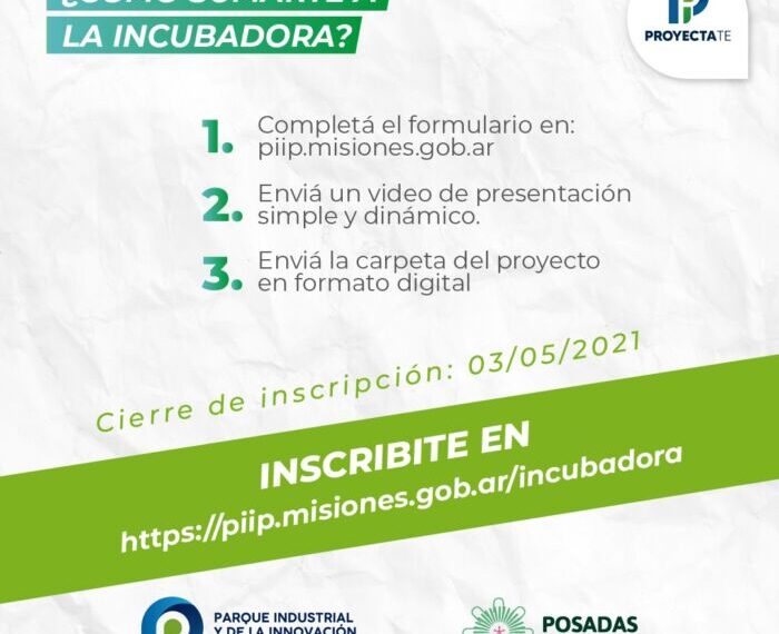En mayo cierra la inscripción de la tercera carrera Emprendedora “Proyecta.te”