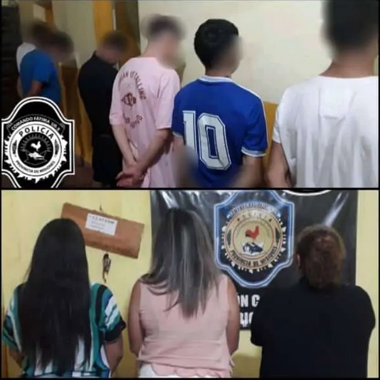 Detuvieron a nueve personas por causar disturbios en el barrio Fátima
