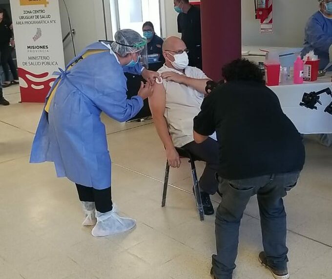 Misiones ya aplicó 108.931 dosis de vacunas contra el coronavirus
