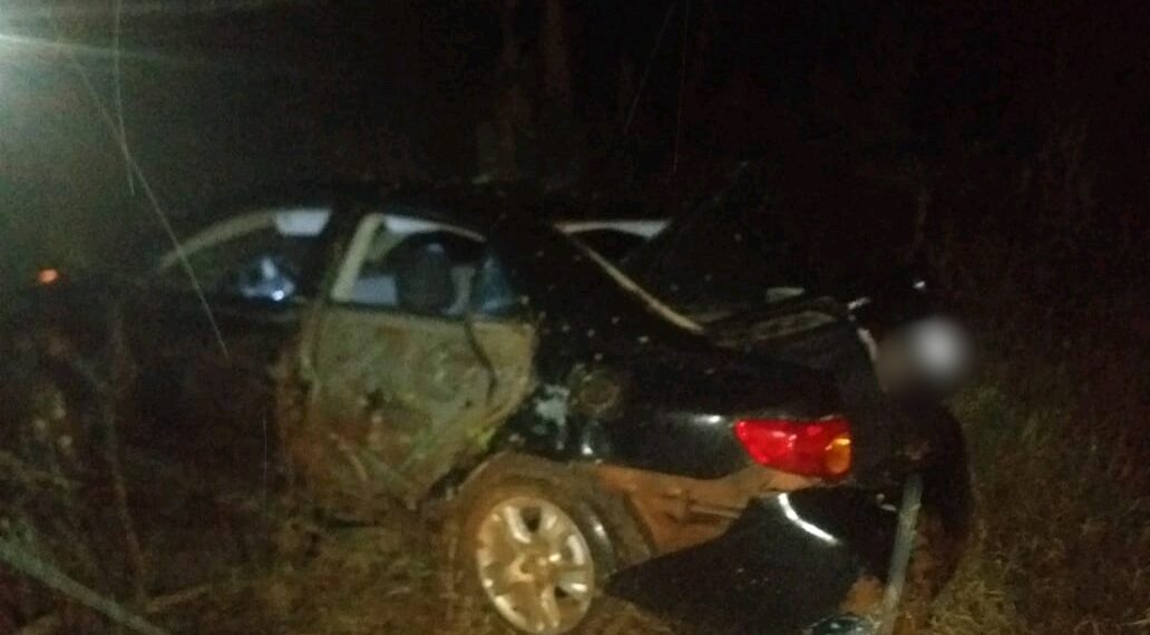 Dos de Mayo: choque entre un auto y una moto dejó un lesionado grave