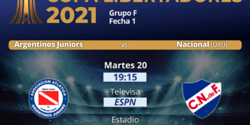 Copa Libertadores: Argentinos vuelve al torneo después de diez años, en un duelo ante Nacional