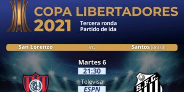 Fútbol: San Lorenzo va ante Santos por un lugar en los grupos de la Libertadores