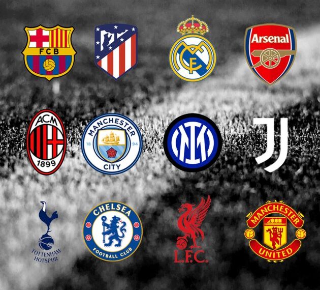 Superliga Europea: 12 de los principales clubes de fútbol enfrentadas con la UEFA y las ligas nacionales