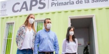 Herrera Ahuad supervisó las instalaciones policiales y sanitarias de 9 de Julio