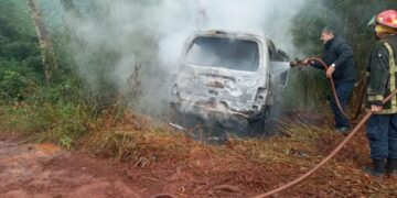 Apóstoles: falleció tras despitar e incendiarse el vehículo