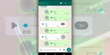 En WhatsApp ya se pueden escuchar audios en velocidad aumentada