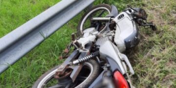 Motociclista perdió la vida tras despistar en la ruta Costera 2