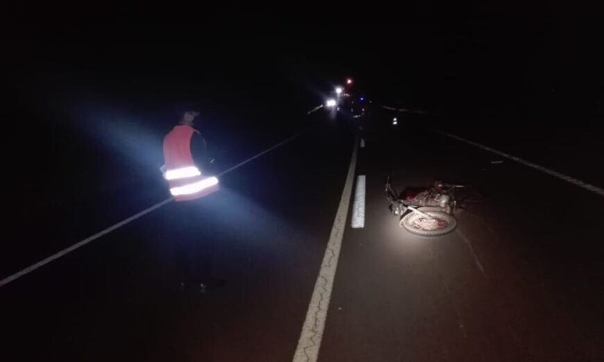 Un motociclista muerto tras un choque sobre la ruta 14