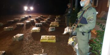 Incautan casi una tonelada de marihuana en Jardín América