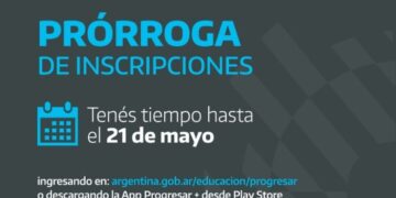 Prorrogan la inscripción a las becas Progresar hasta el 21 de mayo