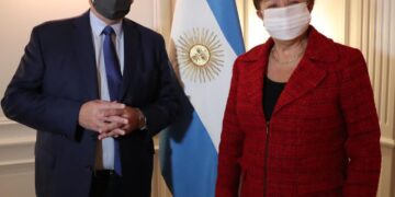 El Presidente se reunió con la directora del FMI: “La vocación es encontrar un acuerdo lo más rápido posible”