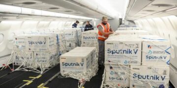 Llegan 500 mil Sputnik V y con este embarque Argentina supera las 12 millones de dosis