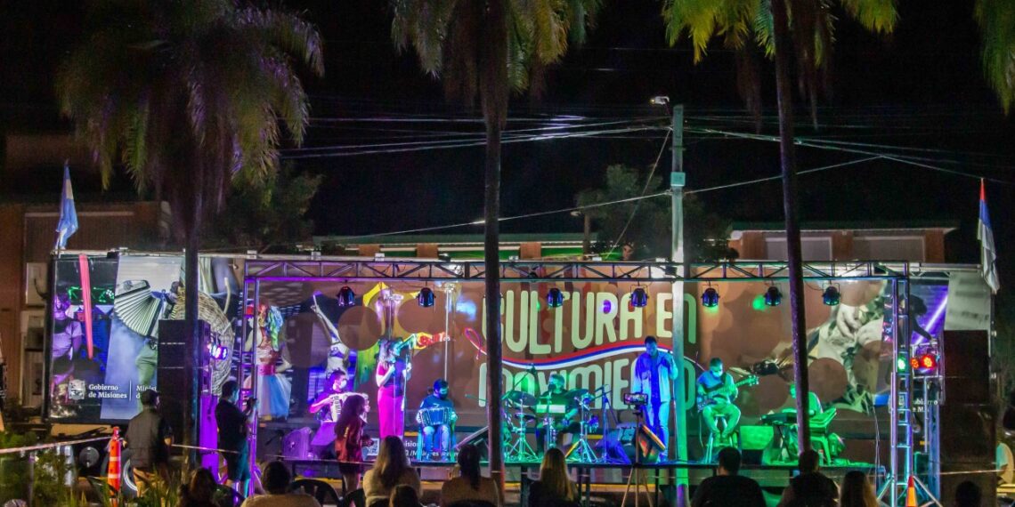 Cultura en Movimiento llega a Apóstoles con shows y capacitaciones
