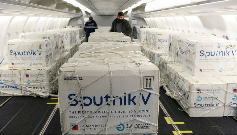 Llegó otro vuelo al país con más de 470 mil dosis de Sputnik V