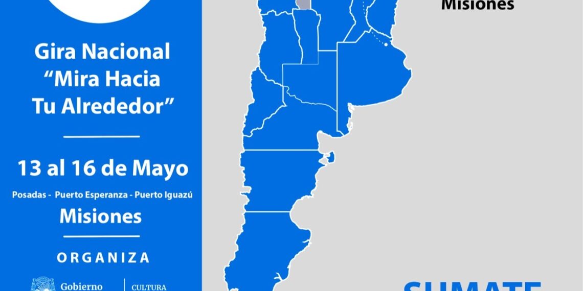 “Mira Hacia Tu Alrededor”, un Viaje Nacional