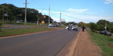 Falleció  tras ser embestido por una motocicleta sobre la avenida Moreau de Justo