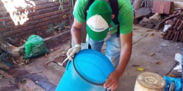 Dengue: después de la lluvia, se recomienda vaciar recipientes en casa