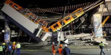 Se desplomó un tramo del metro en Ciudad de México: al menos 23 muertos y más de 50 heridos