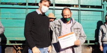 Fortalecen la producción lechera con la entrega de toros adaptados genéticamente