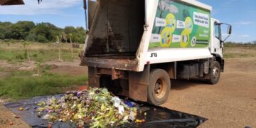 Mensualmente ingresan dos mil kilos de residuos orgánicos que se convierten en abono natural