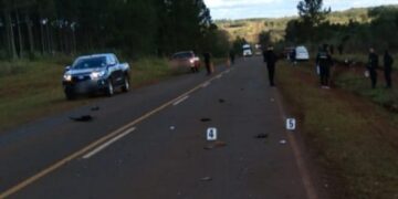 Apóstoles: motociclista falleció tras colisionar con un auto sobre la ruta 1
