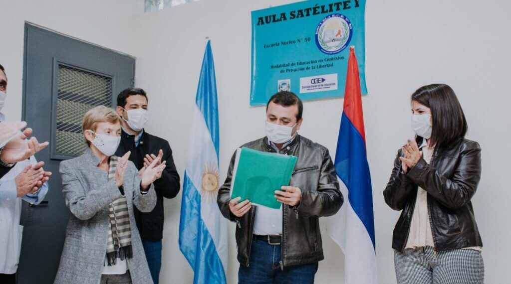 Habilitaron el Aula Satélite N° 1 en la Unidad de Salud de inimputables del Sistema Penitenciario Provincial