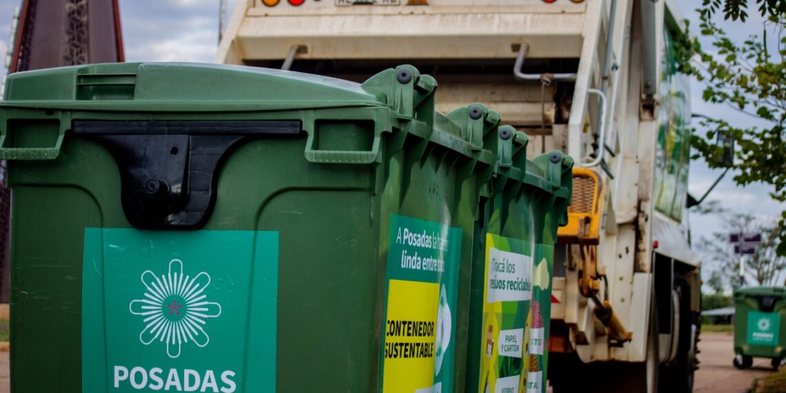 El municipio incorporó 300 contenedores en barrios posadeños