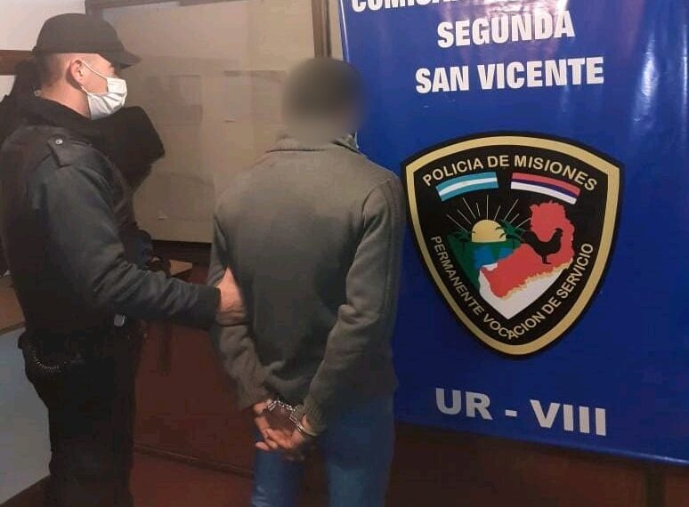 San Vicente: atacó con un machete a su amigo y terminó detenido
