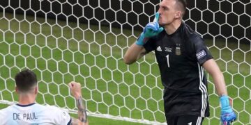 Selección argentina: Armani podría perderse la Copa América