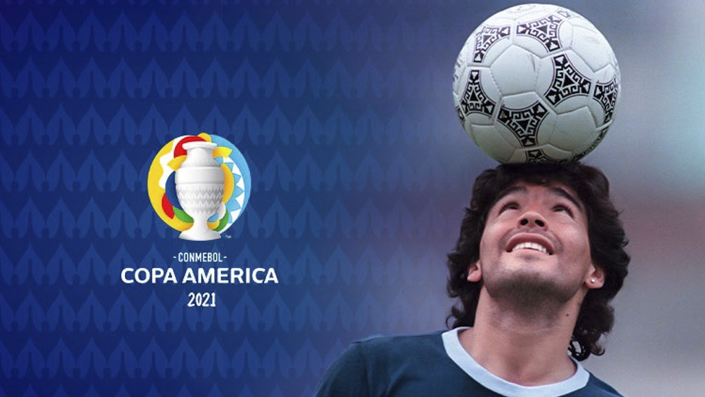 El impresionante homenaje de la Conmebol para Diego Maradona