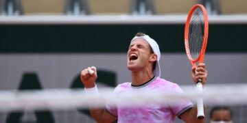 Tenis: Diego Schwartzman venció a Jan-Lennard Struff en un partido vibrante y avanzó a los cuartos de final de Roland Garros