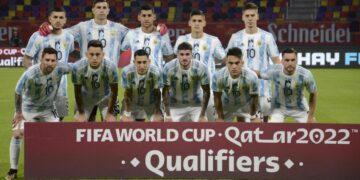 La Selección Argentina llegó a Barranquilla para enfrentar a Colombia